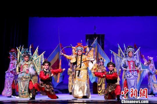 粤剧《黄飞虎反五关》海口登场，名家展示传统粤剧魅力。广州粤剧院供图